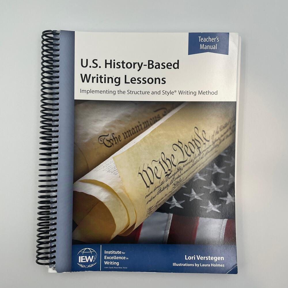 U.S. History-Based Writing Lessons [Teacher's Manual only]